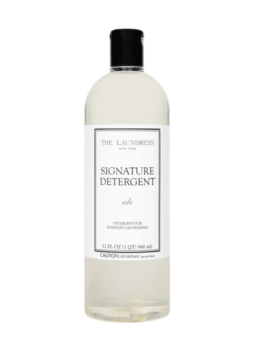 The Laundress Signature Detergent - Clear with Black Cap